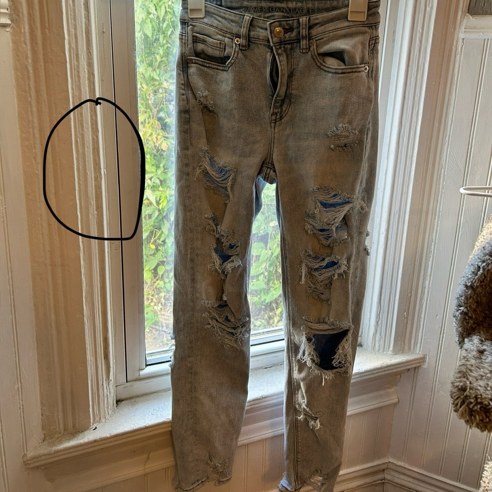 American Eagle Outfitters Light Blue Denim